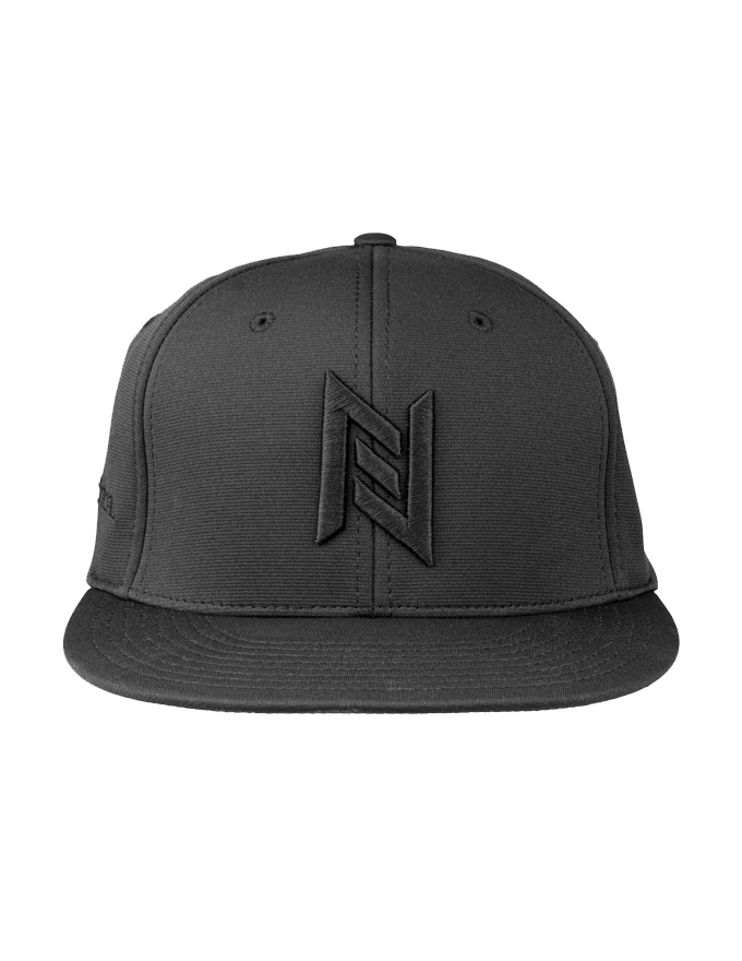N8 Tactical Fitted Pitch Black Hat Front