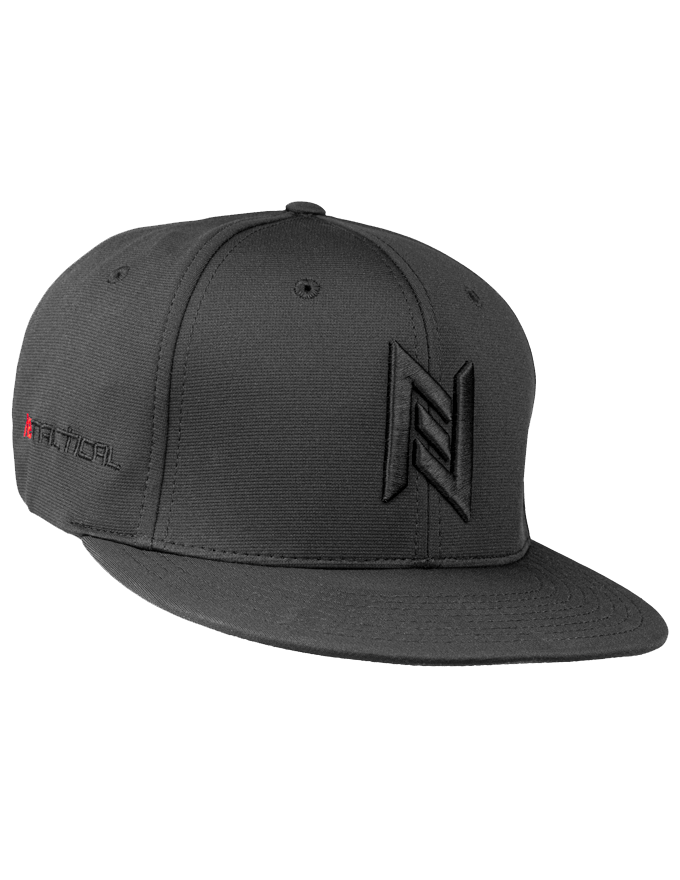 N8 Tactical Fitted Pitch Black Hat Side